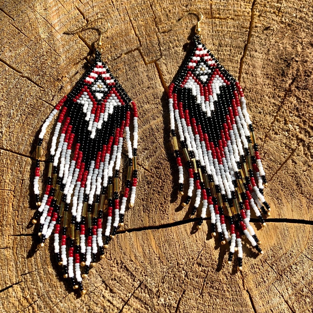 ✨Boho Beaded Tribal Earrings✨